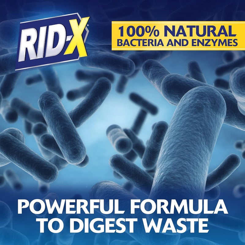 RID-X Septic Tank Treatment Powder - 3 Month Value Pack, 29.4oz - Image 3